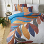 Accessorize Sorrel White Cotton Foliage Quilt Cover Set Single V442-HIN-QUILTCS-SORREL-WHITE-SB