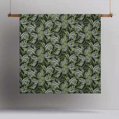 Accessorize Styx Washed Cotton Printed Quilt Cover Set King V442-HIN-QUILTCS-STYX-GREEN-KI