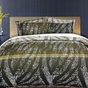 Accessorize Zig Zag Quilt Cover Set Queen V442-HIN-QUILTCS-ZIGZAG-BROWN-QS