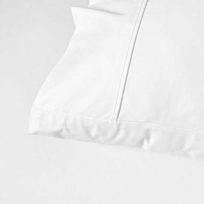Accessorize 400TC White Bamboo Cotton Sheet Set 40cm Wall Double V442-HIN-SHEETS-BAMBOOCOTTON40CM-WHITE-DS