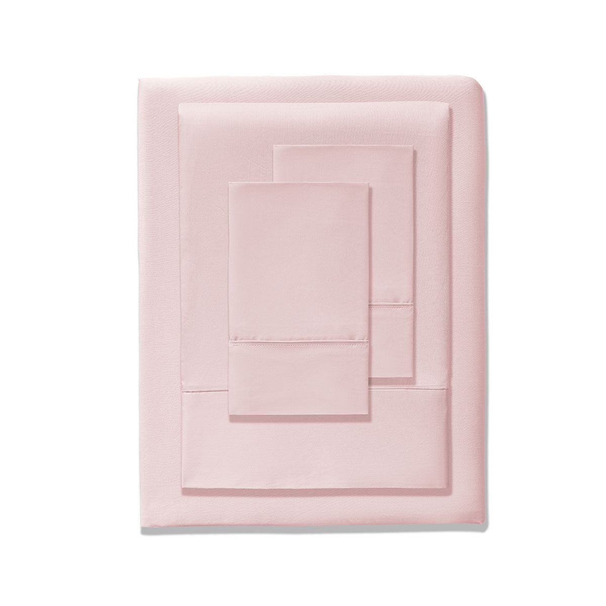 Accessorize 400TC Blush Bamboo Cotton Mega / Super Sheet Set 50cm Wall Queen V442-HIN-SHEETS-BAMBOOCOTTON50CM-BLUSH-QS