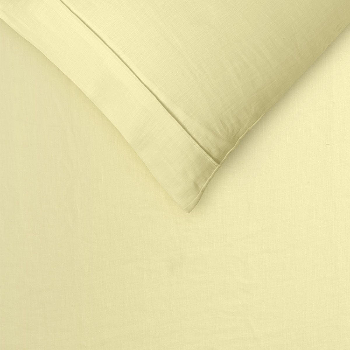 Vintage Design Homewares 100% Linen Butter Sheet Set Queen V442-HIN-SHEETS-LINEN-BUTTER-QS