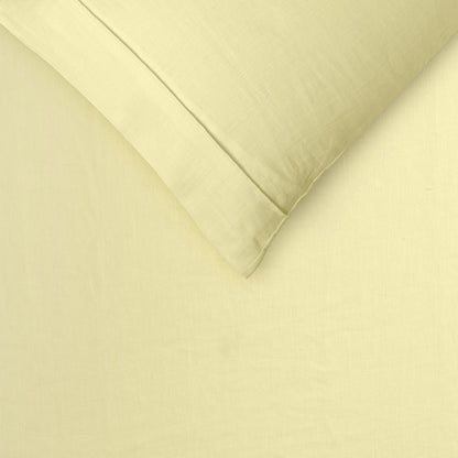Vintage Design Homewares 100% Linen Butter Sheet Set Queen V442-HIN-SHEETS-LINEN-BUTTER-QS