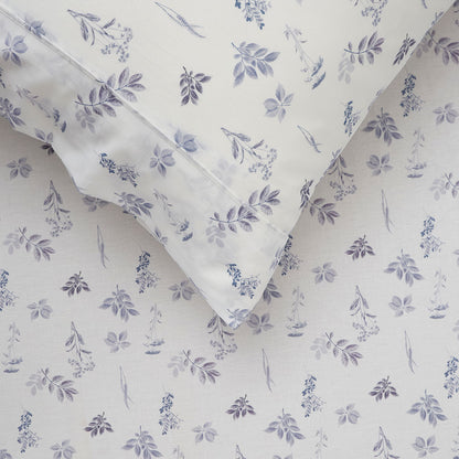 Happy Kids Woodland White Cotton Sheet Set Double V442-HIN-SHEETS-WOODLAND-WHITE-DS