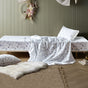 Happy Kids Woodland White Cotton Sheet Set Single V442-HIN-SHEETS-WOODLAND-WHITE-SB