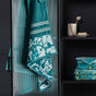 Bedding House Van Gogh Fleurir Blue Bath Towel V442-HIN-TOWEL-FLEURIRBATH-BLUE-RE