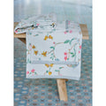 PIP Studio Les Fleurs Cotton Wash Mitt White V442-HIN-TOWEL-LESFLEURSMITT-WHITE-RE