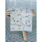 PIP Studio Les Fleurs Cotton Wash Mitt White V442-HIN-TOWEL-LESFLEURSMITT-WHITE-RE