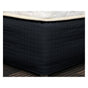 Easy Fit Quilted Valance Black - Single V442-HIN-VALANCE-FITTED-BLACK-SB