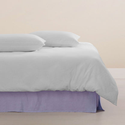 Vintage Design Homewares Lilac French Linen Valance King V442-HIN-VALANCE-FRENCHLINEN-LILAC-KI