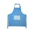 IDC Homewares Cotton Apron Azure Blue V442-IDC-APRON-AZURE-BLUE-SH