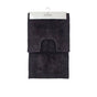 J.Elliot Home Home 2000GSM 2 Pce Dawson 100% Cotton Bath Mat Set Charcoal V442-IDC-BATHM-2PCEDAWSON-CHARCOAL-SH