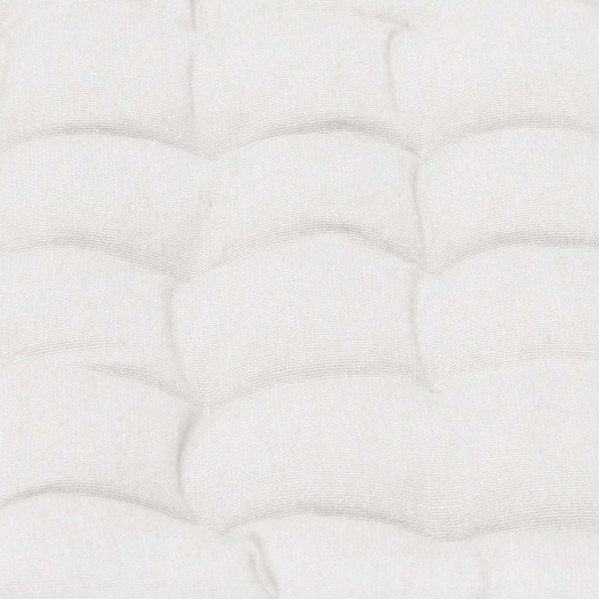 J Elliot Home Set of 2 Outdoor 100% Cotton Chair Pads 40 x 40 cm Solid White V442-IDC-CHAIRPAD-SETOF2COTTONSOLID-WHITE-SQ