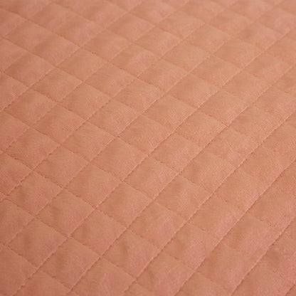 J.Elliot Home Adela Clay Pink Velvet Quilted Coverlet Set Queen/King V442-IDC-COVERLET-ADELA-CLAYPINK-QS