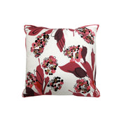 IDC Homewares Amelia Applique Pink Filled Cushion 43 x 43 cm V442-IDC-CUSHION-AMELIAAPPLIQUE-PINK-SQ