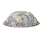 J Elliot Home Arctic Luxury Faux Fur Filled Cushion 50 x 50cm V442-IDC-CUSHION-ARCTIC-CREAM-SQ