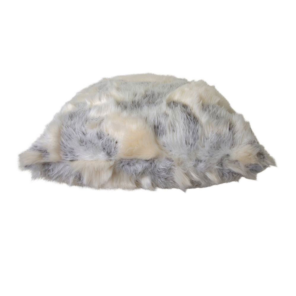 J Elliot Home Arctic Luxury Faux Fur Filled Cushion 50 x 50cm V442-IDC-CUSHION-ARCTIC-CREAM-SQ