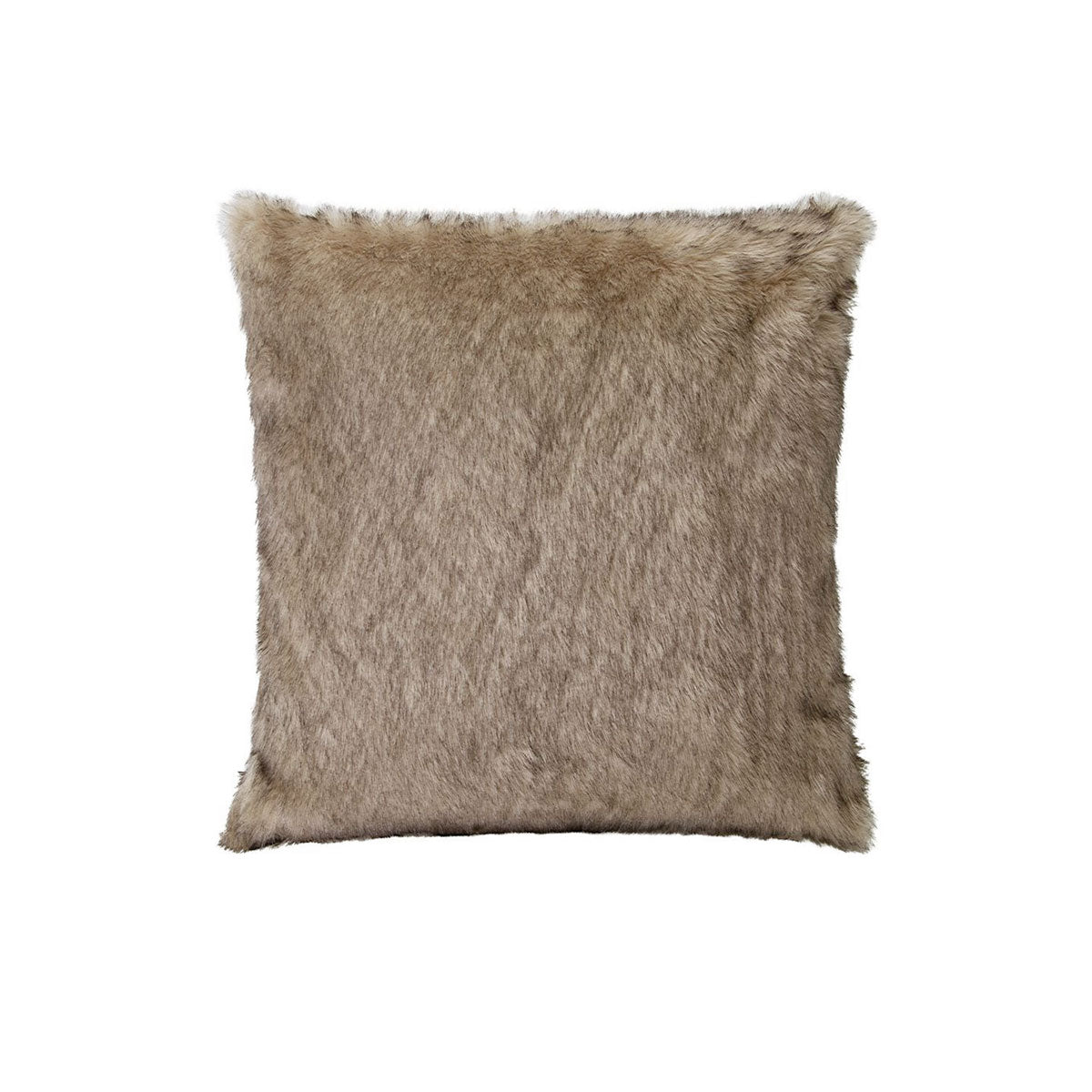 J Elliot Home Brown Fox Luxury Faux Fur Filled Cushion 50 x 50cm V442-IDC-CUSHION-FOX-BROWN-SQ