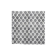 Bowen Black Printed Cushion Cover 43 x 43cm V442-IDC-CUSHIONC-BOWEN-BLACK-SQ