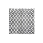 Bowen Black Printed Cushion Cover 43 x 43cm V442-IDC-CUSHIONC-BOWEN-BLACK-SQ