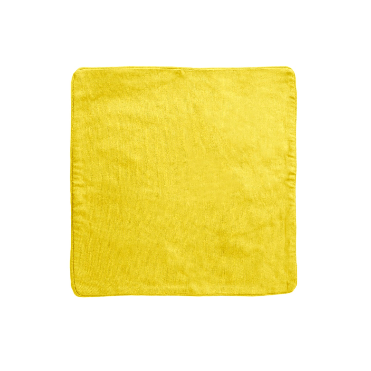 IDC Homewares Lollipop Cotton Piped Cushion Cover 60 cm square Yellow V442-IDC-CUSHIONC-LOLLIPOP60CM-YELLOW-SQ