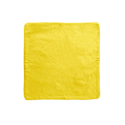 IDC Homewares Lollipop Cotton Piped Cushion Cover 60 cm square Yellow V442-IDC-CUSHIONC-LOLLIPOP60CM-YELLOW-SQ