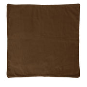 IDC Homewares Lollipop Extra Large Cotton Piped Square Cushion Cover 90 x 90 cm Chocolate V442-IDC-CUSHIONC-LOLLIPOP90CM-CHOCOLATE-SQ