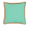 J Elliot Home Mornington Linen Cushion Cover 50 x 50 cm Mint V442-IDC-CUSHIONC-MORNINGTON-MINT-SQ