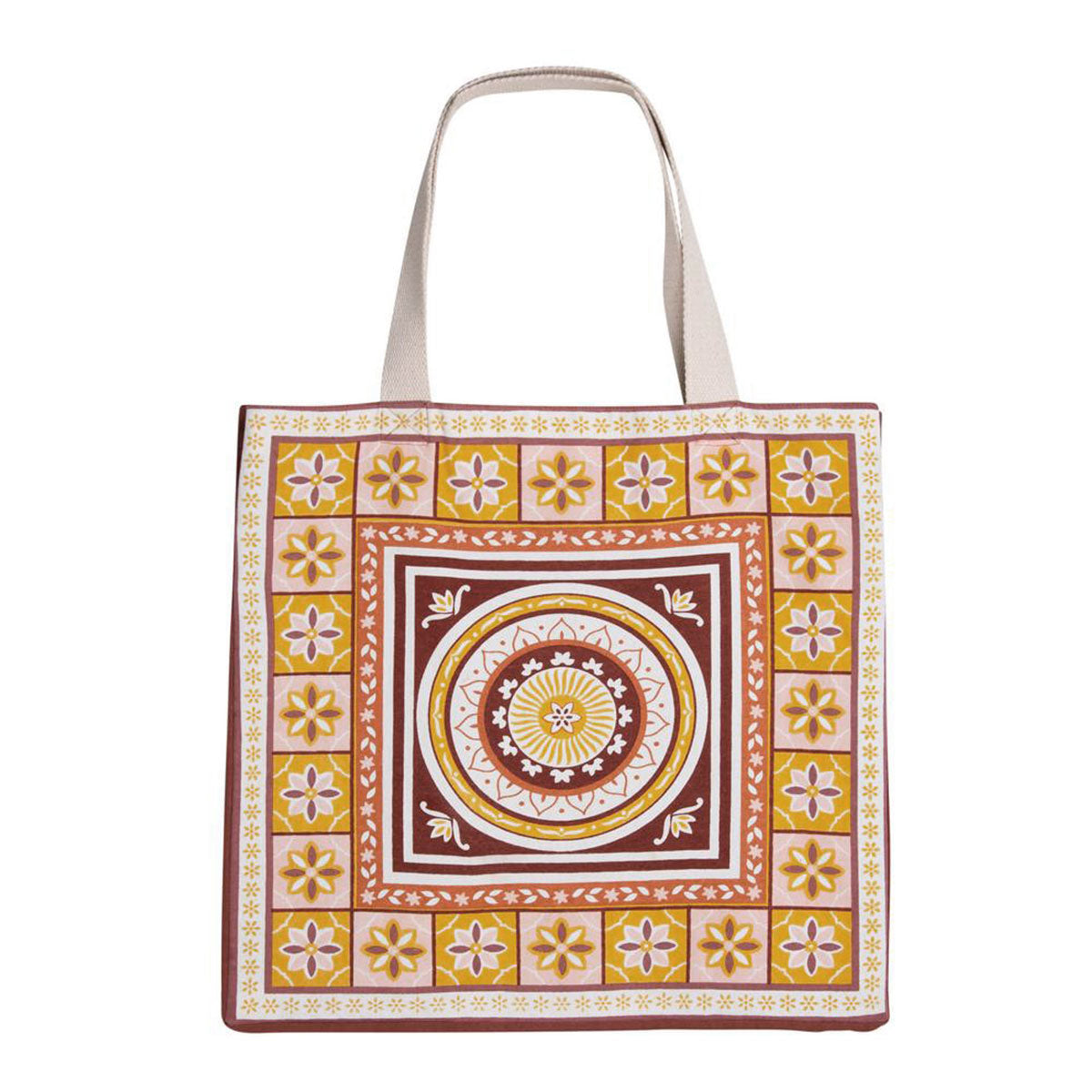 J Elliot Home Kasbah Cotton Tote Shopping Bag 40.5x43x10cm Pink V442-IDC-MISC-KASBAHBAG-PINK-SH