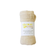 J Elliot Home Lemonade Karma Set of 4 Cotton Eco-Friendly Natural Mesh Storage Bag Set V442-IDC-MISC-SETOF4MESHBAGSET-NATURAL-RE