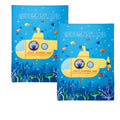 IDC Homewares Set of 2 Christopher Vine Design Tea Towels Great Barrier Reef V442-IDC-TEAT-GREATBARRIERREEF-MULTI-RE