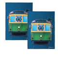 IDC Homewares Set of 2 Christopher Vine Design Tea Towels Melbourne V442-IDC-TEAT-MELBOURNE-MULTI-RE