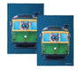 IDC Homewares Set of 2 Christopher Vine Design Tea Towels Melbourne V442-IDC-TEAT-MELBOURNE-MULTI-RE