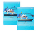 IDC Homewares Set of 2 Christopher Vine Design Tea Towels Sydney Harbour V442-IDC-TEAT-SYDNEYHARBOUR-MULTI-RE