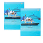 IDC Homewares Set of 2 Christopher Vine Design Tea Towels Sydney Harbour V442-IDC-TEAT-SYDNEYHARBOUR-MULTI-RE