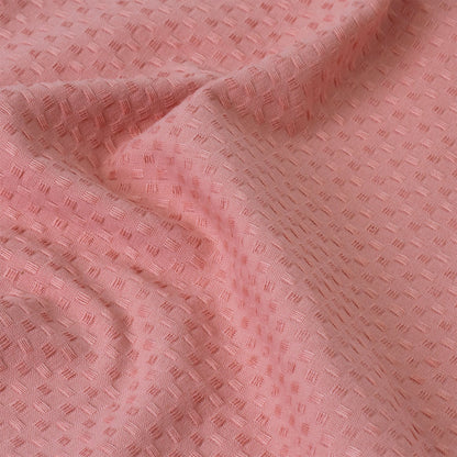 J Elliot Home Waffle Set of 4 Cotton Tea Towels 50 x 70 cm Clay Pink V442-IDC-TEAT-WAFFLESETOF4-CLAYPINK-RE