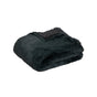 J.Elliot Home Arlo Faux Fur Throw Charcoal V442-IDC-THROW-ARLO160-CHARCOAL-RE