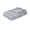 J.Elliot Home Baw Baw Plush Throw Grey V442-IDC-THROW-BAWBAW-GREY-RE
