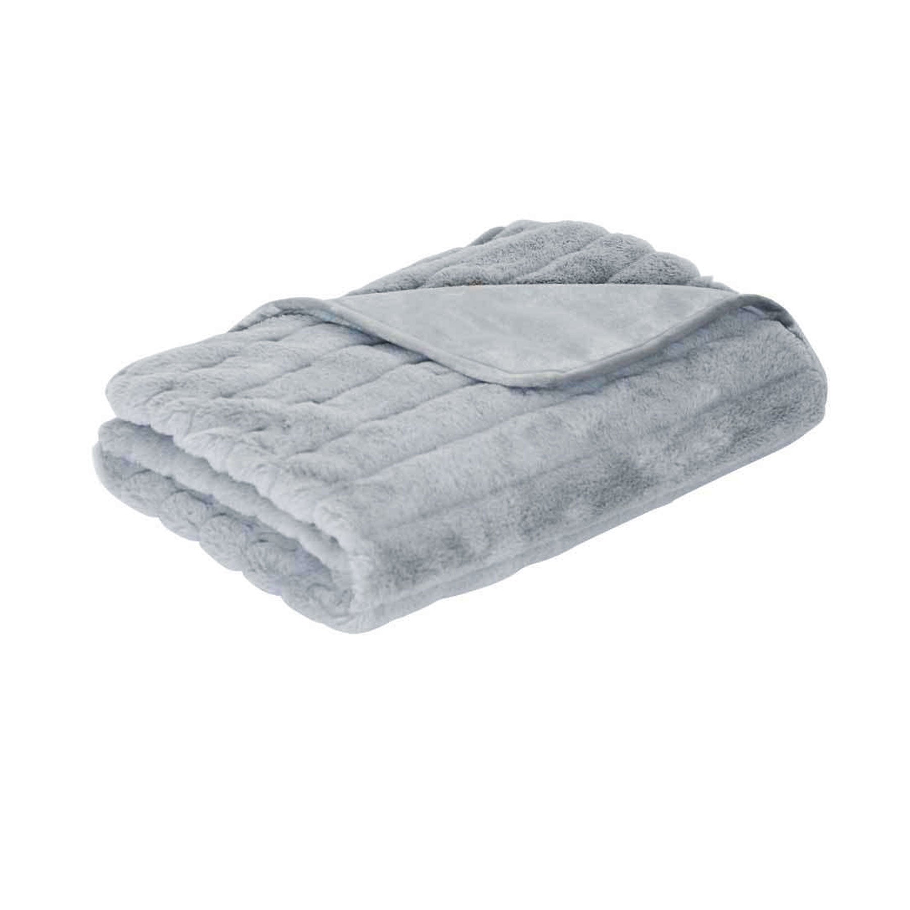 J.Elliot Home Baw Baw Plush Throw Grey V442-IDC-THROW-BAWBAW-GREY-RE