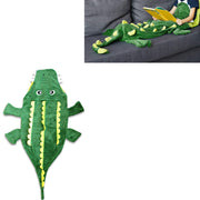 Mermaid Tail Crocodile Green Soft Blanket Throw V442-IDC-THROW-CROCODILE-GREEN-RE