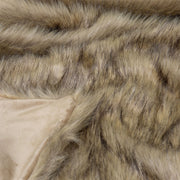 J.Elliot Home Grizzly Brown Faux Fur Throw V442-IDC-THROW-GRIZZLY-BROWN-RE