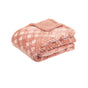 J.Elliot Home Vida Microplush Throw Clay Pink V442-IDC-THROW-VIDA-CLAYPINK-RE