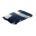 J.Elliot Home Wren Faux Mohair Throw Navy/White V442-IDC-THROW-WREN-NAVY-RE