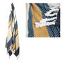 J.Elliot Home Zella Cotton Throw Rug Blue Multi V442-IDC-THROW-ZELLA-BLUE-RE