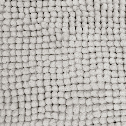 Toggle Microfiber Bath Mat Contourned Silver V442-INT-BATHM-TOGGLECONTOURED-SILVER-SH