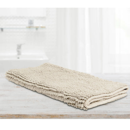 Toggle Microfiber Bath Mat Large Stone V442-INT-BATHM-TOGGLELARGE-STONE-RE