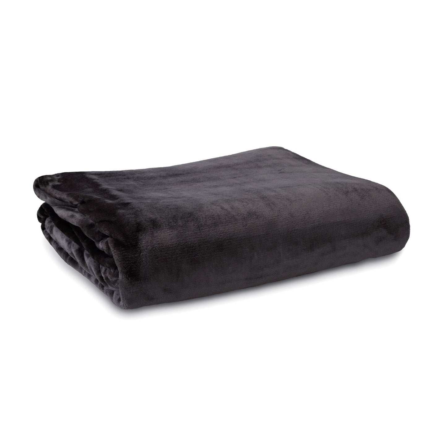 Ardor Lucia Luxury Push Blanket Charcoal Double V442-INT-BLANKET-LUCIA-CHARCOAL-DS