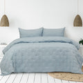 Ardor Saladin Chambray 3 Pcs Embroidered Comforter Set Queen/King V442-INT-COMFORTER-3PCSSALADIN-CHAMBRAY-QS