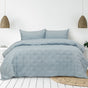 Ardor Saladin Chambray 3 Pcs Embroidered Comforter Set Queen/King V442-INT-COMFORTER-3PCSSALADIN-CHAMBRAY-QS