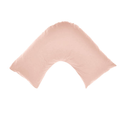 Algodon 300TC Cotton V Shape Pillowcase Pink V442-INT-PILLOWC-300TC-PINK-TR